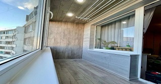 Обшивка лоджии Ревда цена от 207 руб. м/2.